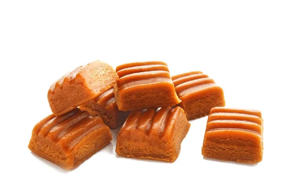 Delicious caramel candies — Stock Photo, Image