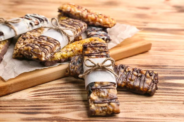 Cereal energy bars — Stock Photo, Image