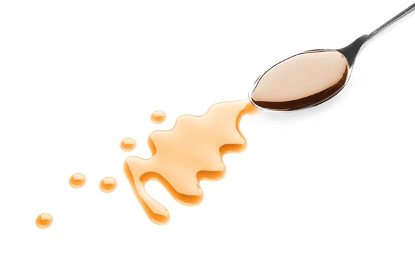 Delicious caramel sauce — Stock Photo, Image