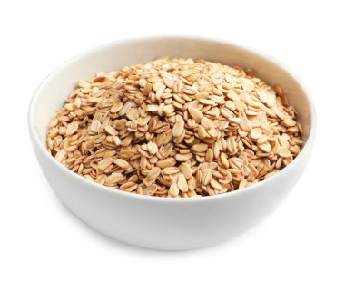 Çiğ yulaf ezmesi kase 