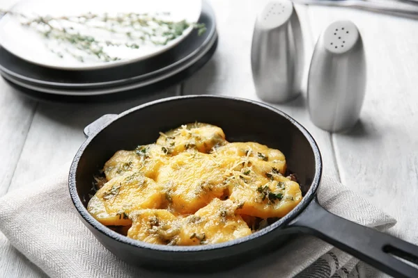 Delicious potato casserole — Stock Photo, Image