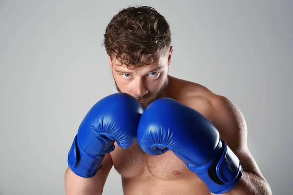 Boxeador masculino de fondo —  Fotos de Stock
