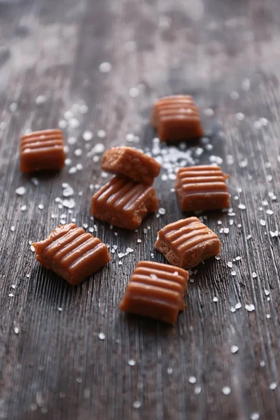 Delicious caramel candies — Stock Photo, Image