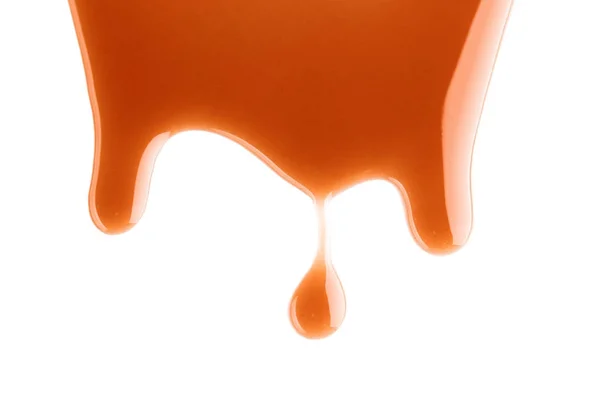 Смачний карамельний соус — стокове фото