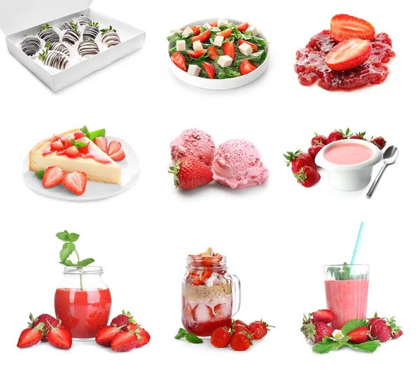 Collage of different dishes — Stock Photo, Image