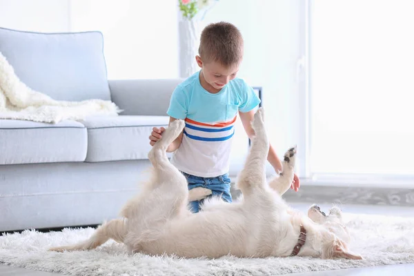 Söt liten pojke — Stockfoto