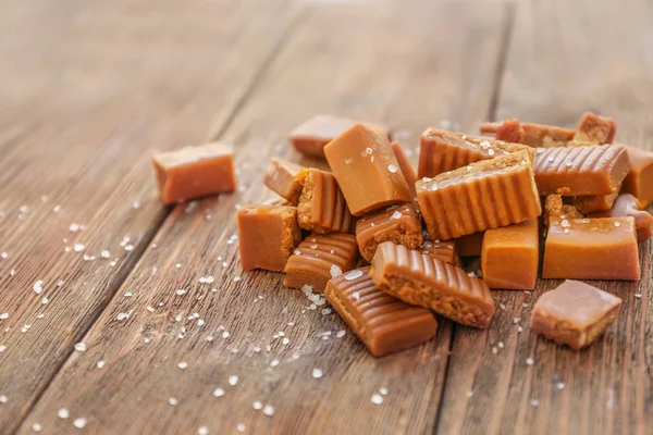 Delicious caramel candies — Stock Photo, Image