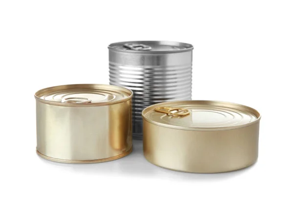 Different tin cans — Stock Photo, Image