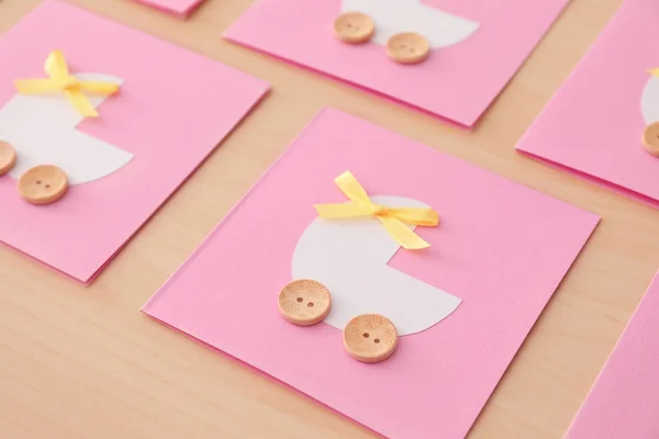 Baby shower thank you cards — Stock Photo, Image