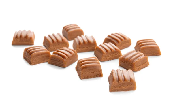 Delicious caramel candies — Stock Photo, Image