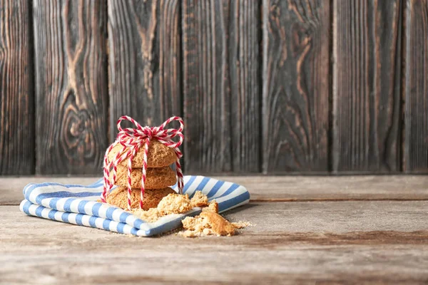 Delicious oatmeal cookies — Stock Photo, Image