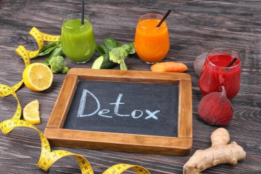 Word detoks ile küçük kara tahta