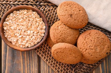 lezzetli yulaf ezmeli kurabiye 