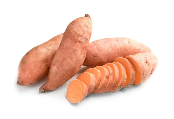 Slices sweet potatoes — Stock Photo, Image