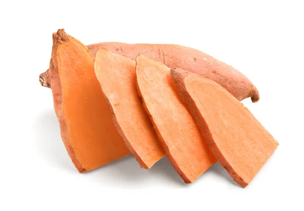 Slices sweet potatoes — Stock Photo, Image