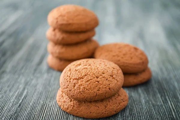 Biscotti saporiti di farina d'avena — Foto Stock