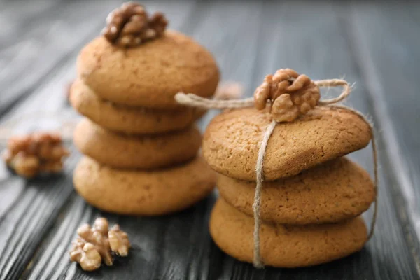 Biscotti saporiti di farina d'avena — Foto Stock