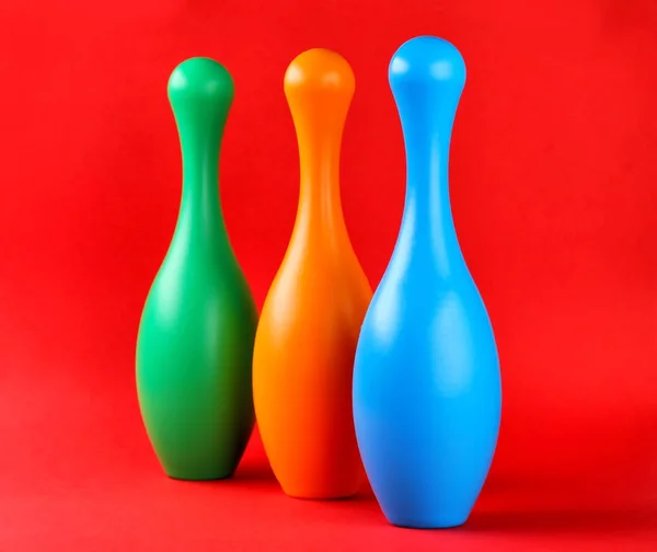 Bright bowling pins Stock Photo by ©belchonock 172647758