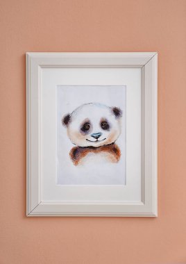 Panda bebek odası Duvar resmini
