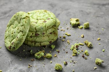 Naneli çikolata parçacıklı kurabiye 