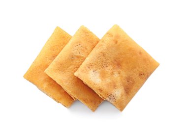 Lezzetli ince krepler. 