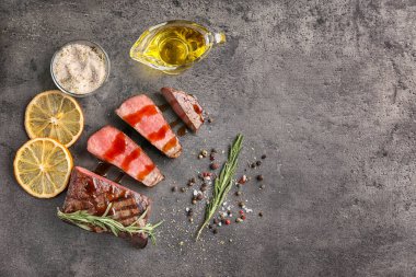 Lezzetli ızgara biftek  