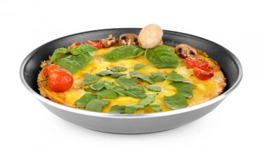 Ispanaklı lezzetli frittata