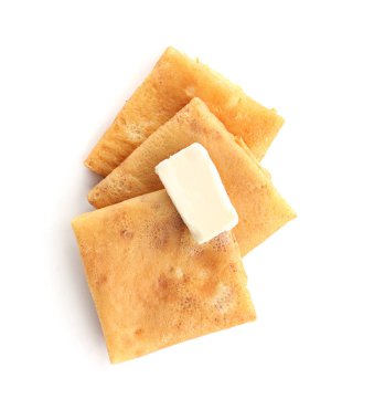 Lezzetli ince krepler. 