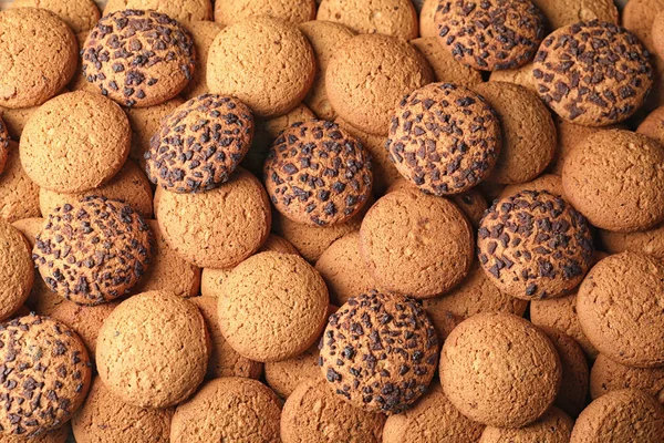 Deliziosi biscotti alla farina d'avena — Foto Stock