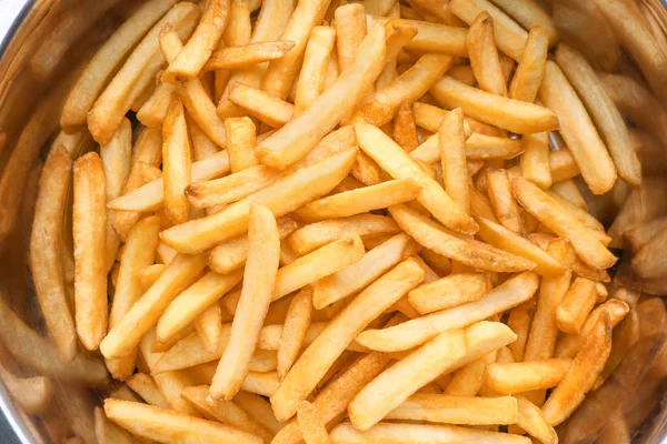 Schüssel mit leckeren Pommes — Stockfoto