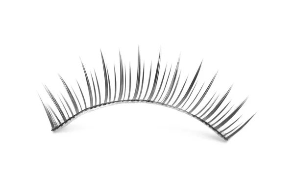 Beyaz üzerine yanlış eyelashes — Stok fotoğraf