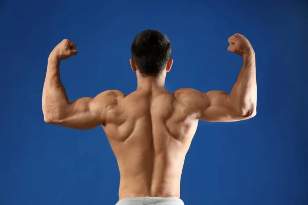 Muscular young man Stock Picture