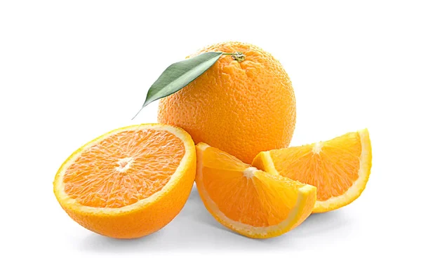 鲜橙配片 — 图库照片