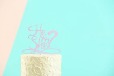 Lezzetli pasta bebek parti duş için 