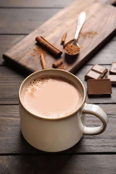 Delicious cocoa drink — Stock Photo, Image