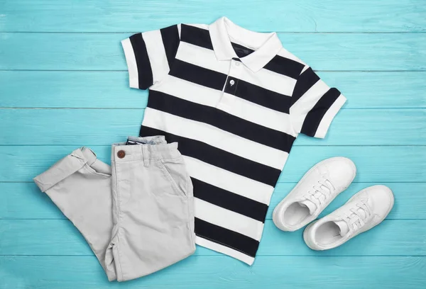 Set of child's clothes — Stock Photo, Image