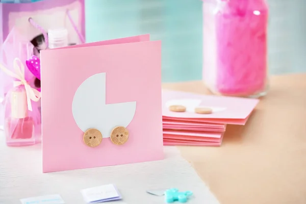 Gracias tarjetas para fiesta de baby shower — Foto de Stock