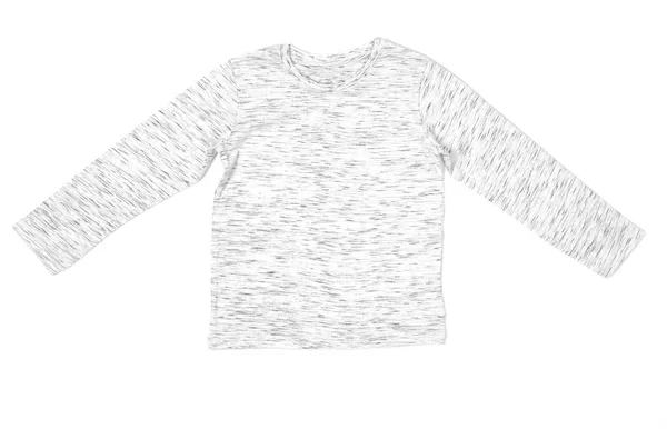 Stijlvolle lange mouwen t-shirt — Stockfoto