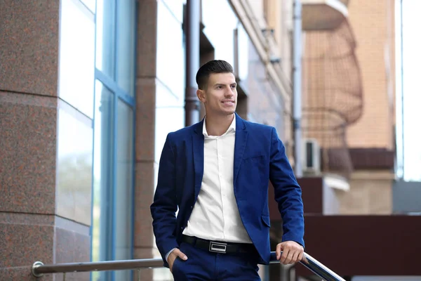 Attractive man in formal suit — Stock Photo, Image