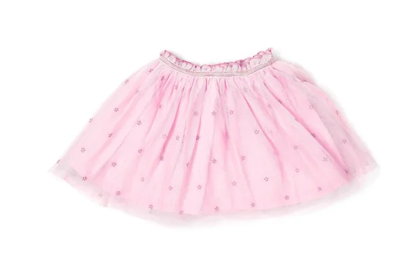 白地にピンクのスカート — ストック写真