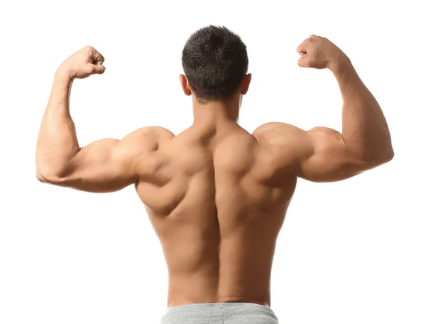 Muscular young man Royalty Free Stock Photos