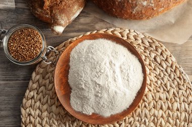 Buğday unu ile plaka