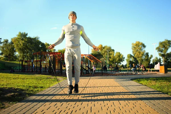 Sporty young man — Stock Photo, Image