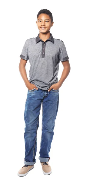 Charming African-American teenager — Stock Photo, Image