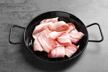 domuz pastırması yakın çekim Rashers