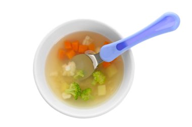 Ev yapımı çorba kase