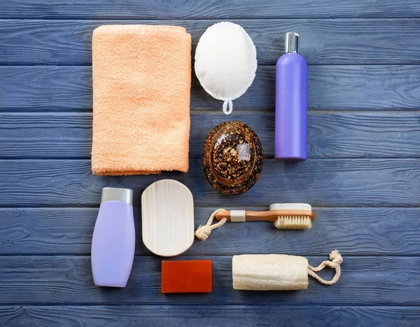 Composition avec accessoires de bain — Photo