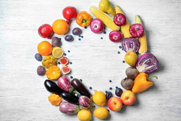 Fruits et légumes différents — Photo