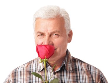 Yakışıklı olgun adam.