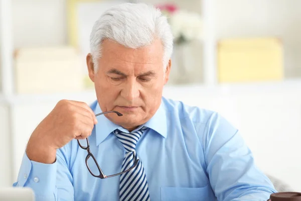 Handsome mature man — Stock Photo, Image